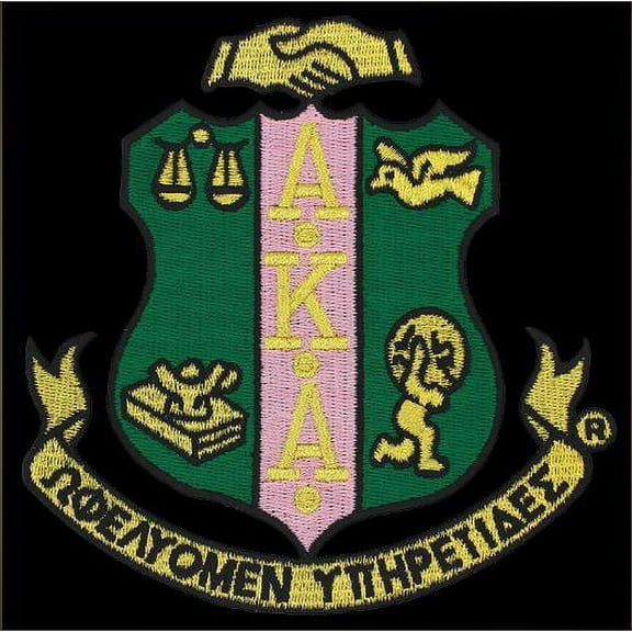 AKA 2 7/8" Shield Emblem W/Heat Seal Backing