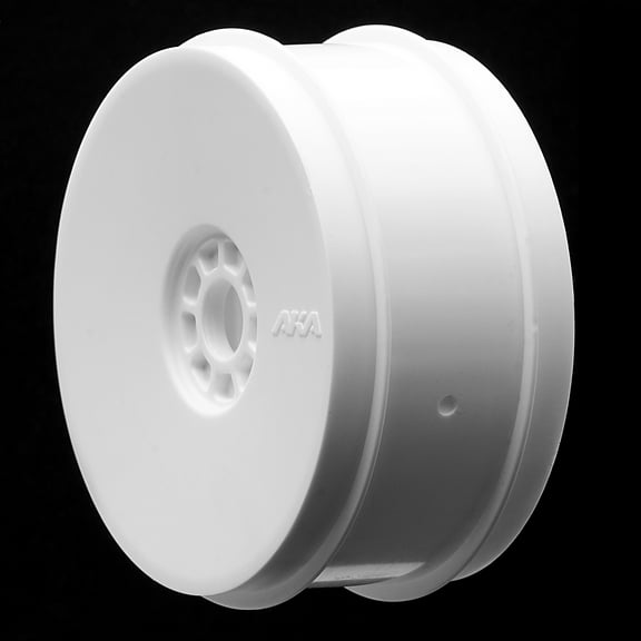 AKA PRODUCTS INC. 18 Buggy EVO Wheels White 4 AKA24003W RC Tire