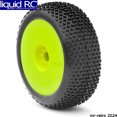 thumbnail image 1 of AKA Racing 14001ZRY 1/8 Buggy I-Beam Medium LW Evo Wheel Prmnt Yel 2, 1 of 2