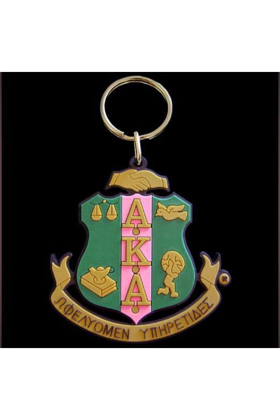 AKA Pvc Crest Key Chain