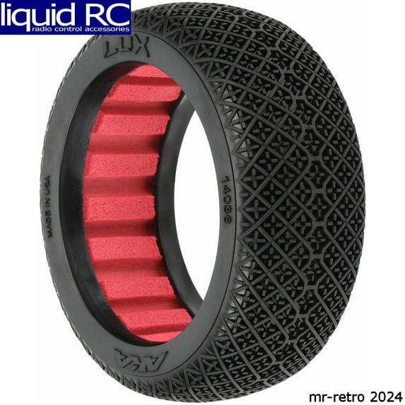AKA Racing 14036XR Lux Soft Long Wear Off-Road 1:8 Buggy Tires 2 for Front or Rear