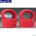 thumbnail image 1 of AKA Racing 34101S 1/8 Truggy Shaped Insert Grooved Red Soft 4, 1 of 2