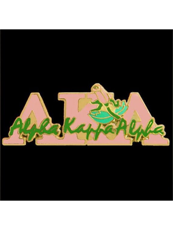 AKA W/Rose New Image Pin Pink
