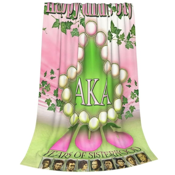 AKA sisters blanket trend home decoration blanket four seasons unisex comfortable flannel travel gift blanket
