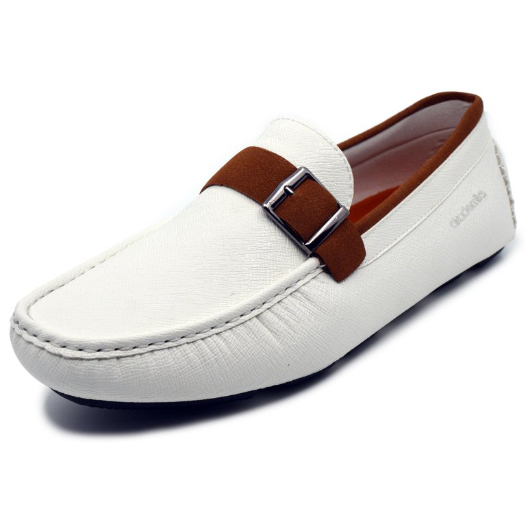 AKADEMIKS MENS DOVER DRIVING SHOES MEMORY FOAM SOLE 