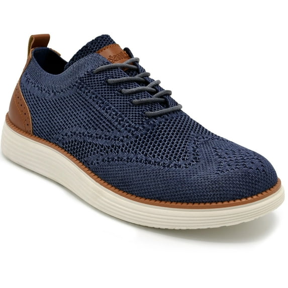 Akademiks Mens Olney Knit Lace-Up Casual And Fashion Sneakers