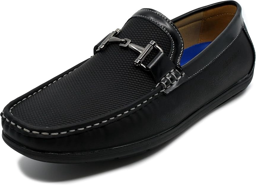 AKADEMIKS MENS OGDEN SLIP-ON COMFORT LOAFER SHOES MEMORY  display picture 1
