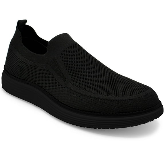 Akademiks Mens Olney Knit Laceless Slip-on Shoes