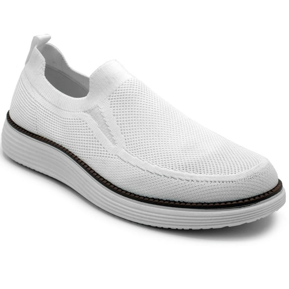 Akademiks Mens Olney Knit Laceless Slip-on Shoes