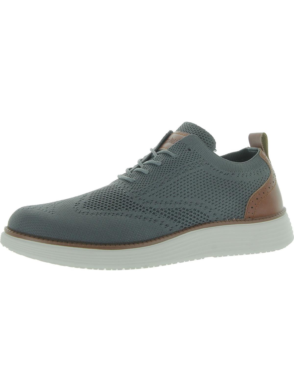 Akademiks Men\'s Olney Wingtip Knit Oxford Shoes Gray Size 9 Akademiks Men main image 4