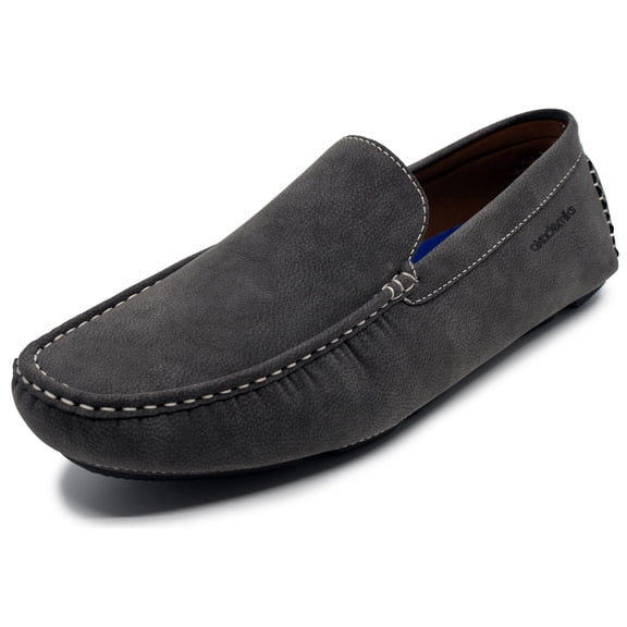 AKADEMIKS MENS WESTON SLIP-ON LOAFERS MEMORY FOAM SOLE