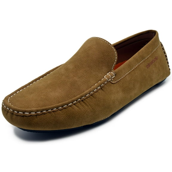 AKADEMIKS MENS WESTON SLIP-ON LOAFERS MEMORY FOAM SOLE