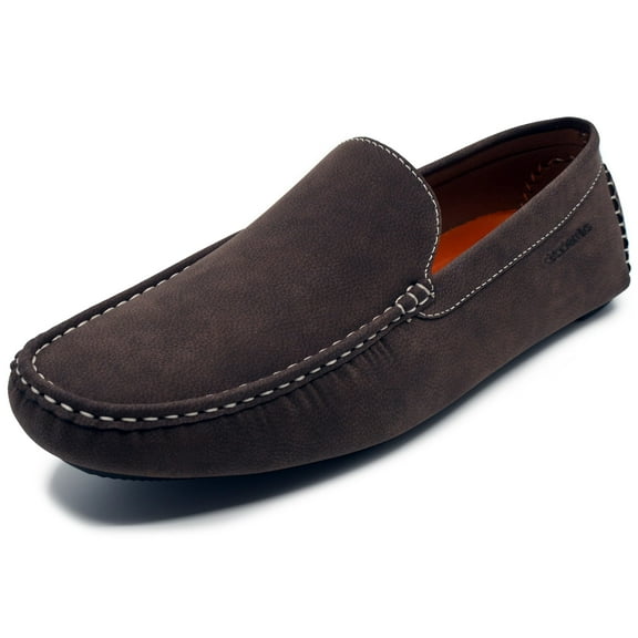 AKADEMIKS MENS WESTON SLIP-ON LOAFERS MEMORY FOAM SOLE