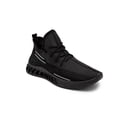 thumbnail image 1 of AKADEMIKS Men's Fit 2.0 Knit Jogger Sneakers, Breathable Running Shoes for Athletic and Casual Wear - Black/Grey, Size 10, 1 of 6