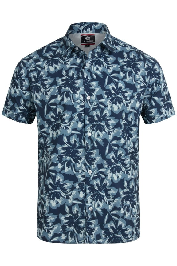 Men's Shirt - Dry Fit Performance Short Sleeve Button Down Shirt (M-XXL)