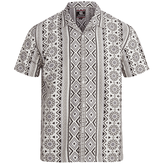 AKADEMIKS Men's Shirt - Dry Fit Performance Short Sleeve Button Down Shirt (M-XXL)