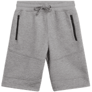 AKADEMIKS Men's Shorts - Casual Fleece Moto Shorts with Zipper Pockets (Size: M-XXL)