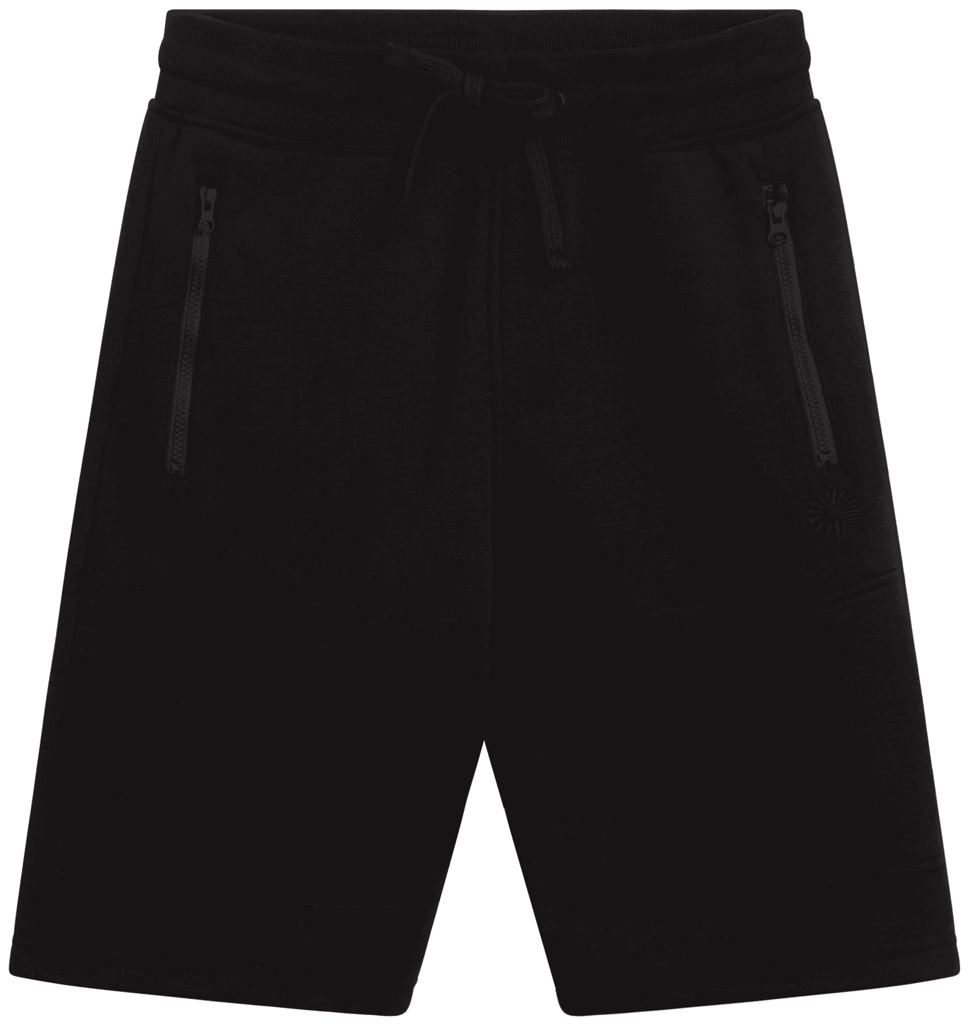 AKADEMIKS Men's Shorts Casual Fleece Moto Shorts with Zipper Pockets