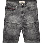 AKADEMIKS Men's Shorts - Stretch Denim Jean Shorts - Below Knee Distressed Denim Cargo Shorts for Men (30-38)