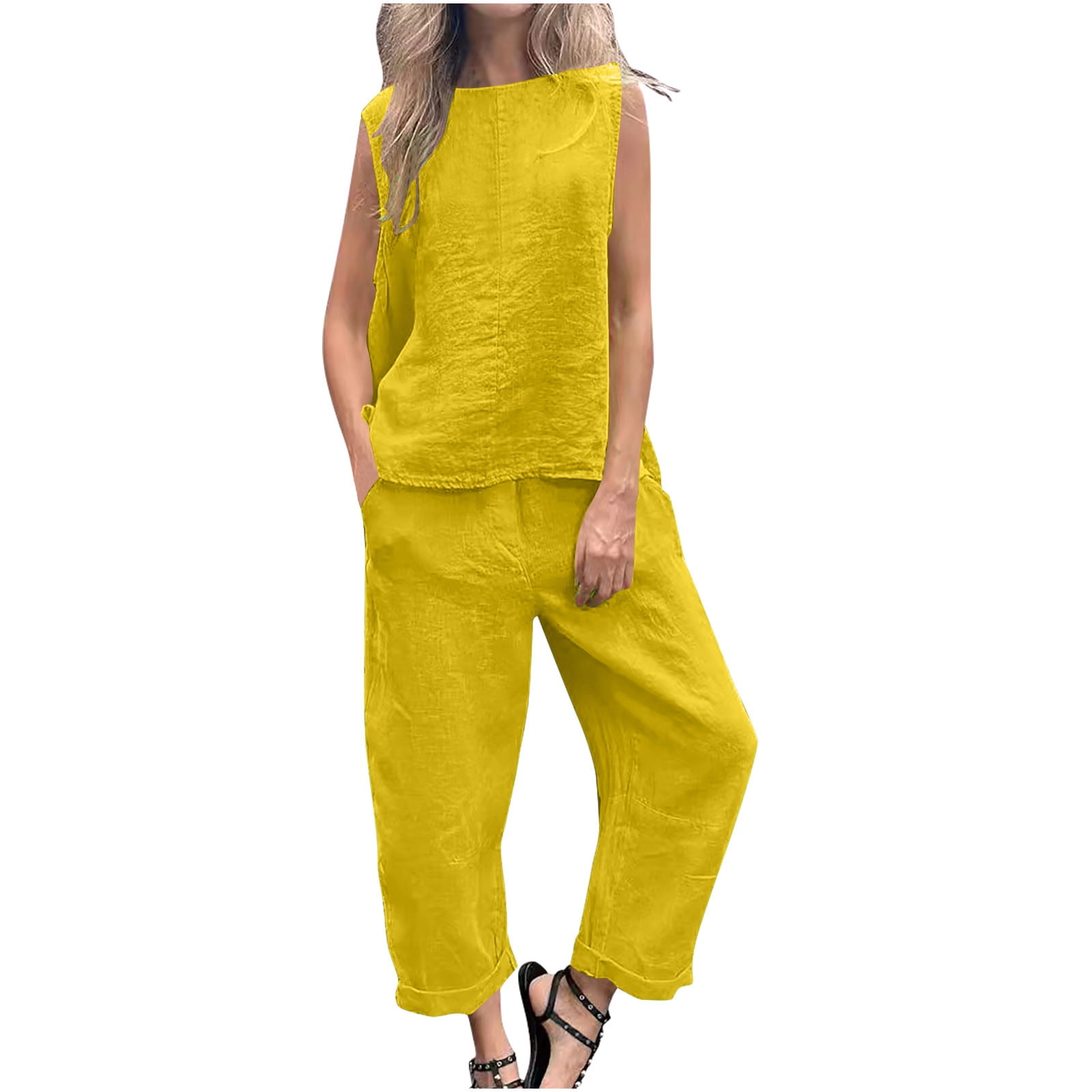 Women Linen Solid Half Placket Top main image 0