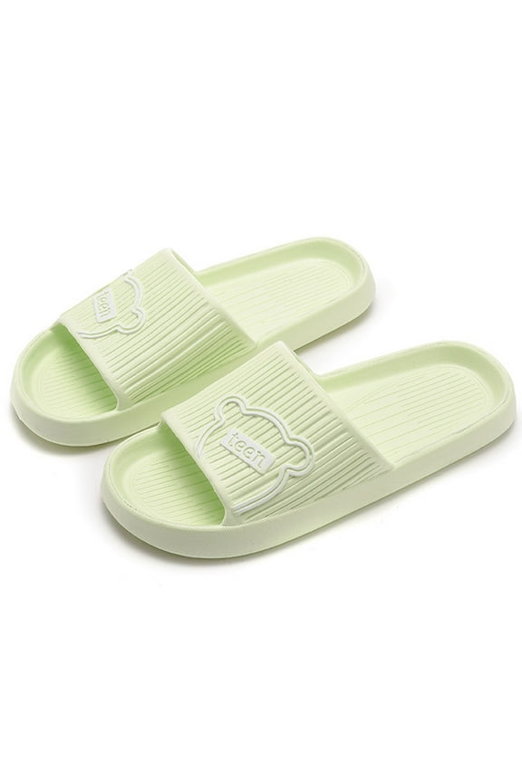 Bath Slippers for Women Towel,Shower Slippers for Men,Womens Mens Solid Color Hollow Side Tracing Thickening Super Soft Breathable Non-Slip Bedroom Home Slippers