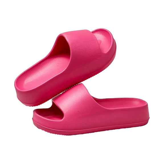 AKAFMK Bath Slippers for Women Towel,Shower Slippers for Men,EVA Slippers Men And Women 5.5cm New Home Outdoor Soft Thick Bottom Slippers