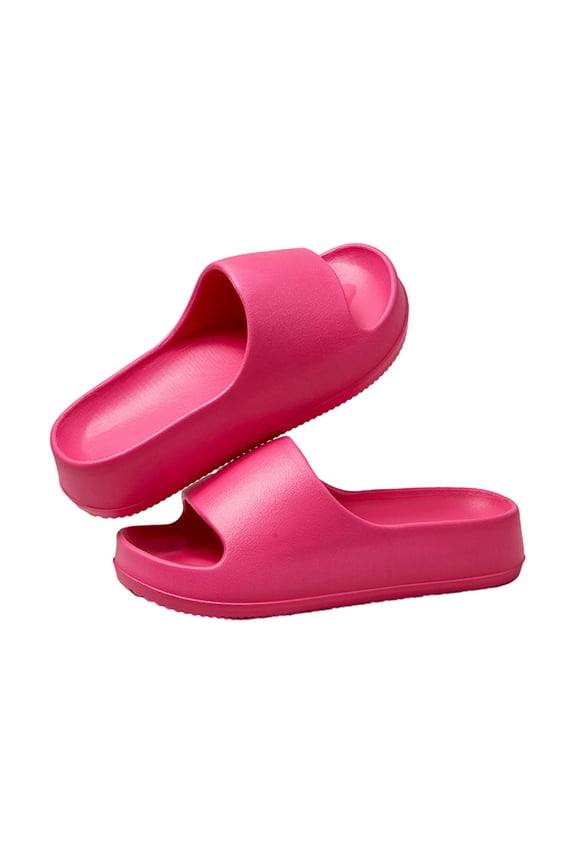 Bath Slippers for Women Towel,Shower Slippers for Men,EVA Slippers Men And Women 5.5cm New Home Outdoor Soft Thick Bottom Slippers