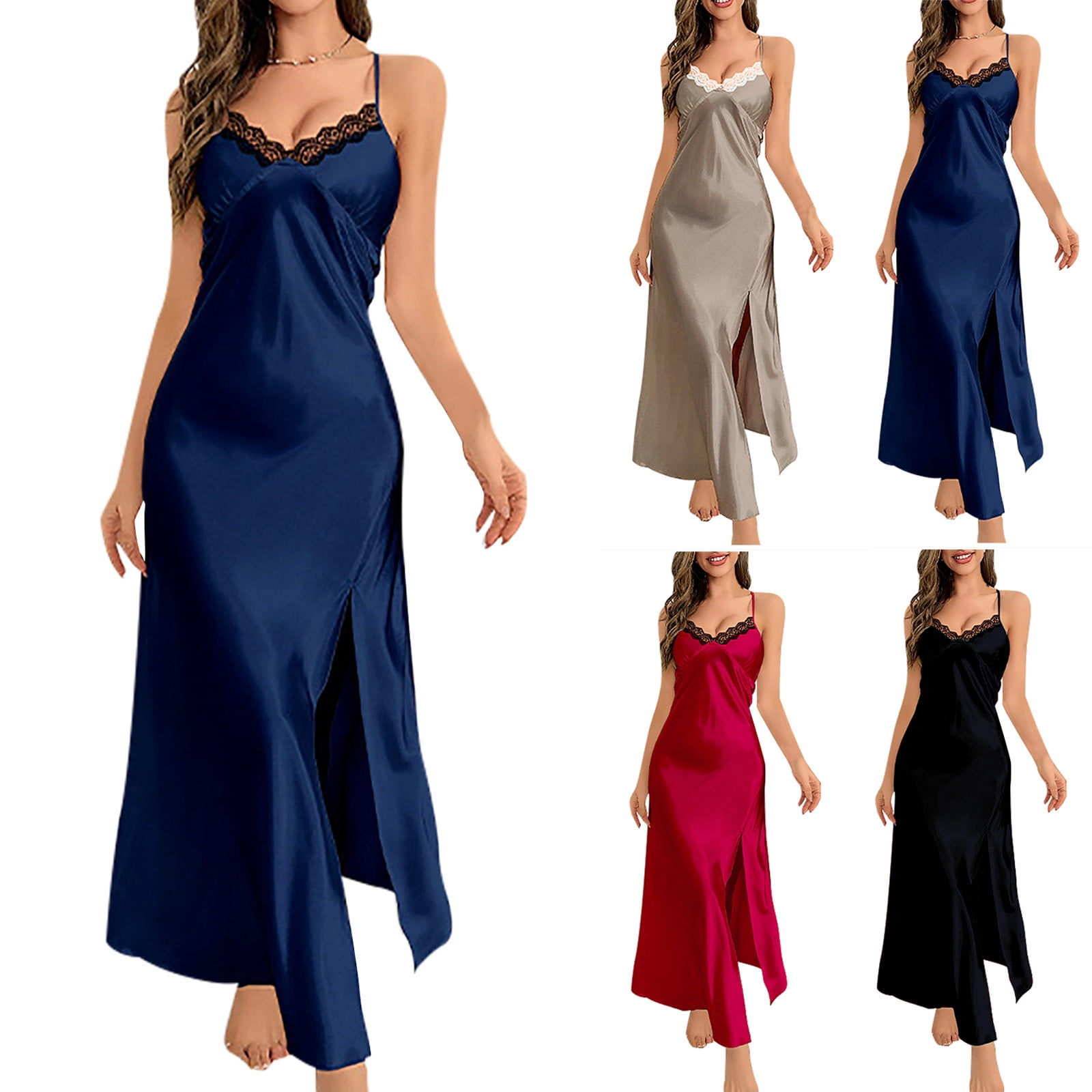 AKAFMK Nightgowns for Women,Womens Nightgown,Sexy Women Versatile