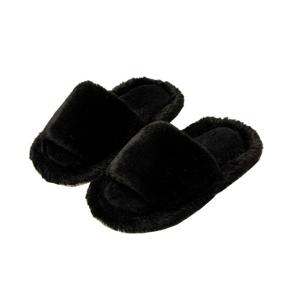 AKAFMK Winter Slippers for Women,Women's Fashion Plush Slippers Indoor Home Plush Cotton Slippers