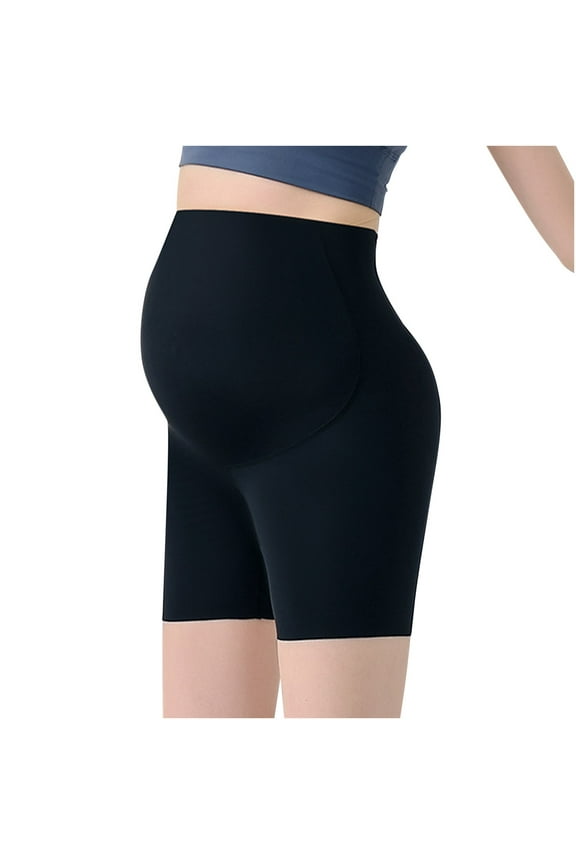Women's Maternity Shorts Over Belly,Maternity Summer Clothes,Women Summer Fashionable Thin Style Can Be Worn Outside With Large-sized Pregnant Pants
