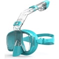 thumbnail image 1 of AKASO Adult Snorkeling Combo - Mask and Snorkel Included (Green), 1 of 7
