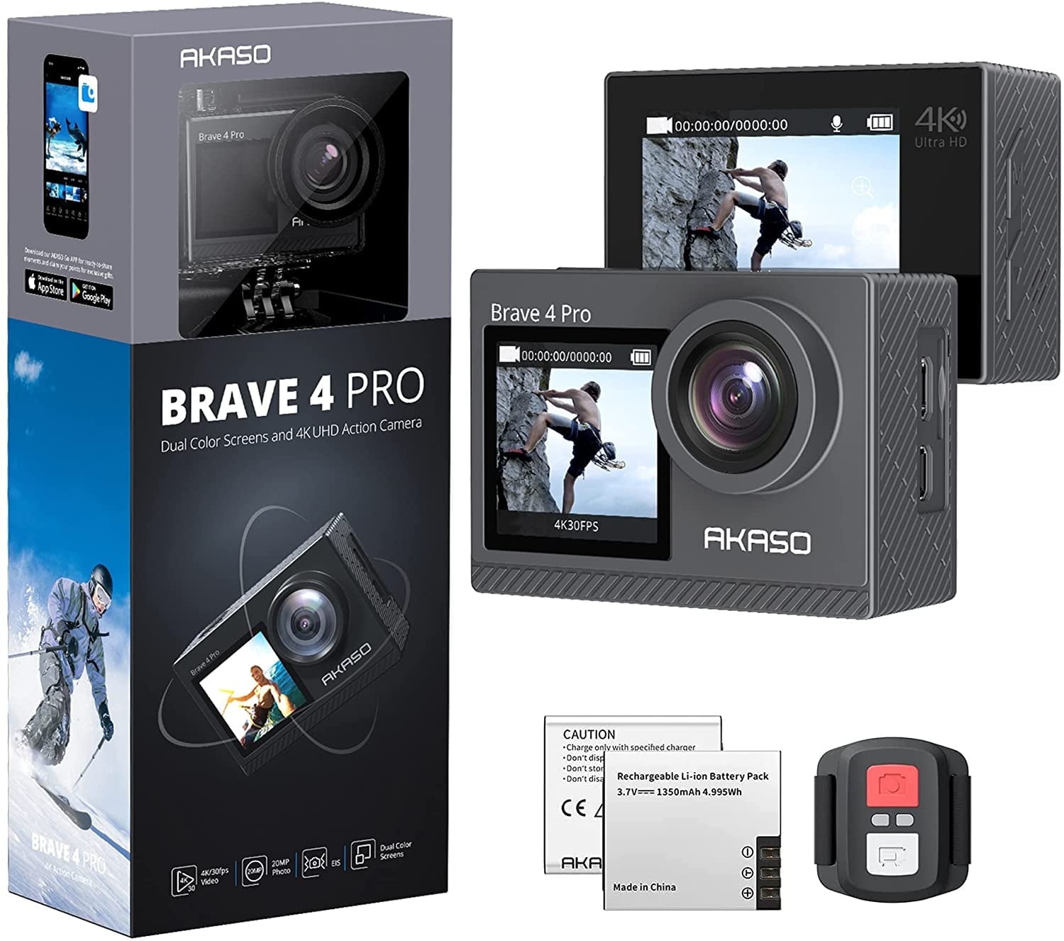 Akaso Top App For Akaso Akaso Brave Brave Action Camera Shop-AKASO