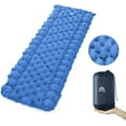 thumbnail image 1 of AKASO Camping Sleeping Pad, 76x24 inch Lightweight Inflatable Sleeping Mat, 1 of 7