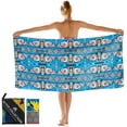 thumbnail image 1 of AKASO Microfiber Beach Towel Super Absorbent Quick Fast Dry Sand Free Oversized 63x31 inches Lightweight Towel, 1 of 7