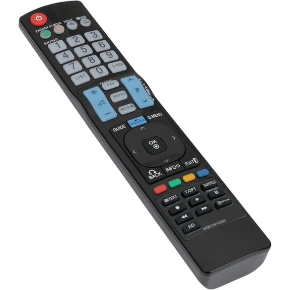 AKB72914293 Compatible with LG Plasma LCD TV 55LW450U 37LV450U 42LW450U Replacement Remote Control