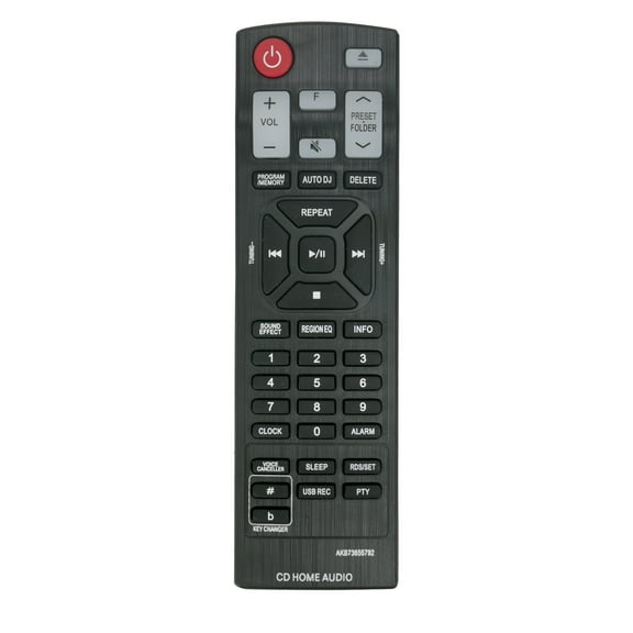 AKB73655792 Replacement Remote Control fit for LG MINI HI-FI Audio OM4560 OM4560FB OM7560 AKB74955362