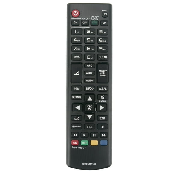 AKB73975762 Replacement Remote Control fit for LG Digital Signage 3D TV Display 55SE3B 49SE3B 43SE3B 32SE3KB 43SE3KB 49SE3KB 55SE3KB 65SE3KB 43SL5B 49SL5B 55SL5B 65SE3B