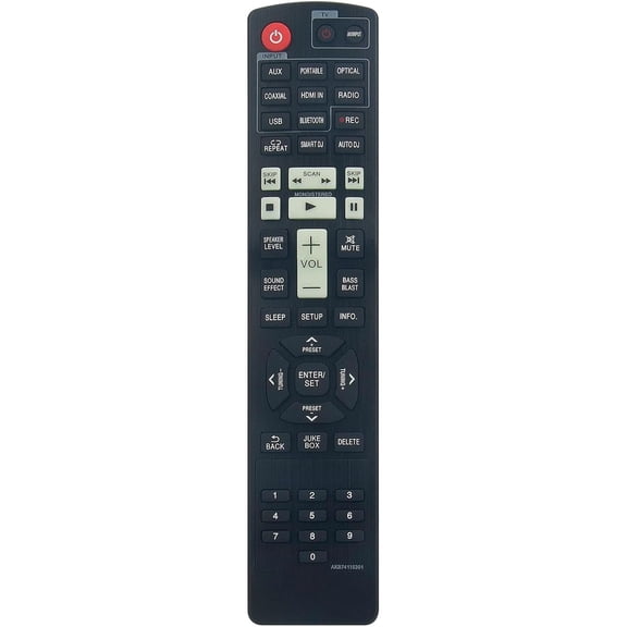 AKB74115301 Remote Control Commander fit for LG Home Theater AV Receiver NA9640P ARX10 ARX9 S94P2-S