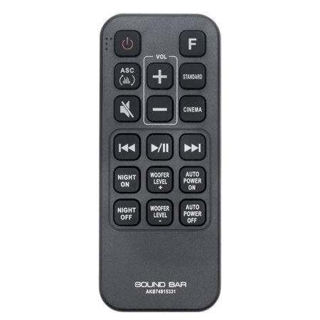 AKB74815331 Replace Remote Control for LG Sound Bar SH4 SPH5B-W SH4D SPJ4B-W SHC4 SJ3 SJ4 MA5 SPJ4BW SPH5BW