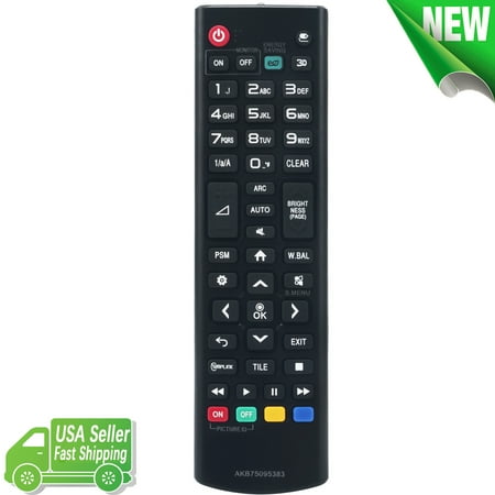 AKB75095383 Replace Remote Control for LG Digital Signag 32SM5D 49SM5KD 32SE3KE