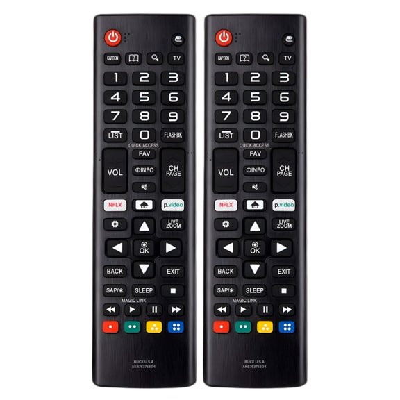AKB75375604 LG TV Remote Control Replacement for Smart TV - Easy Setup Remote, Streaming Shortcuts - Works with LG 4K, UHD, LED, OLED Smart HDTV Models (AKB75095307 AKB74915305 AKB76040302)
