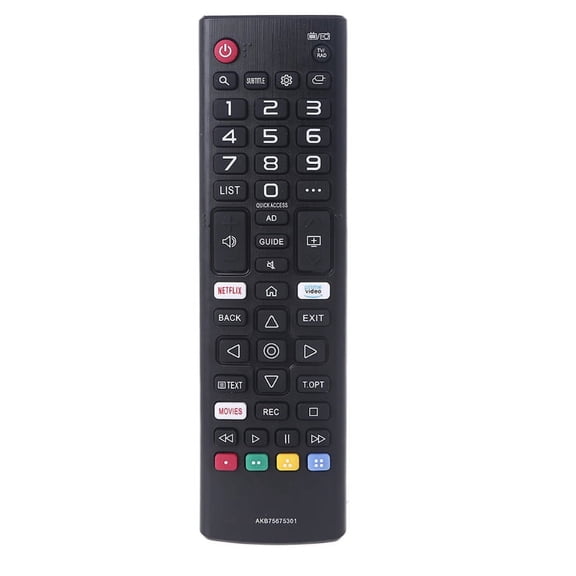 AKB75675301 Remote Control Compatible with LED TV with App Buttons