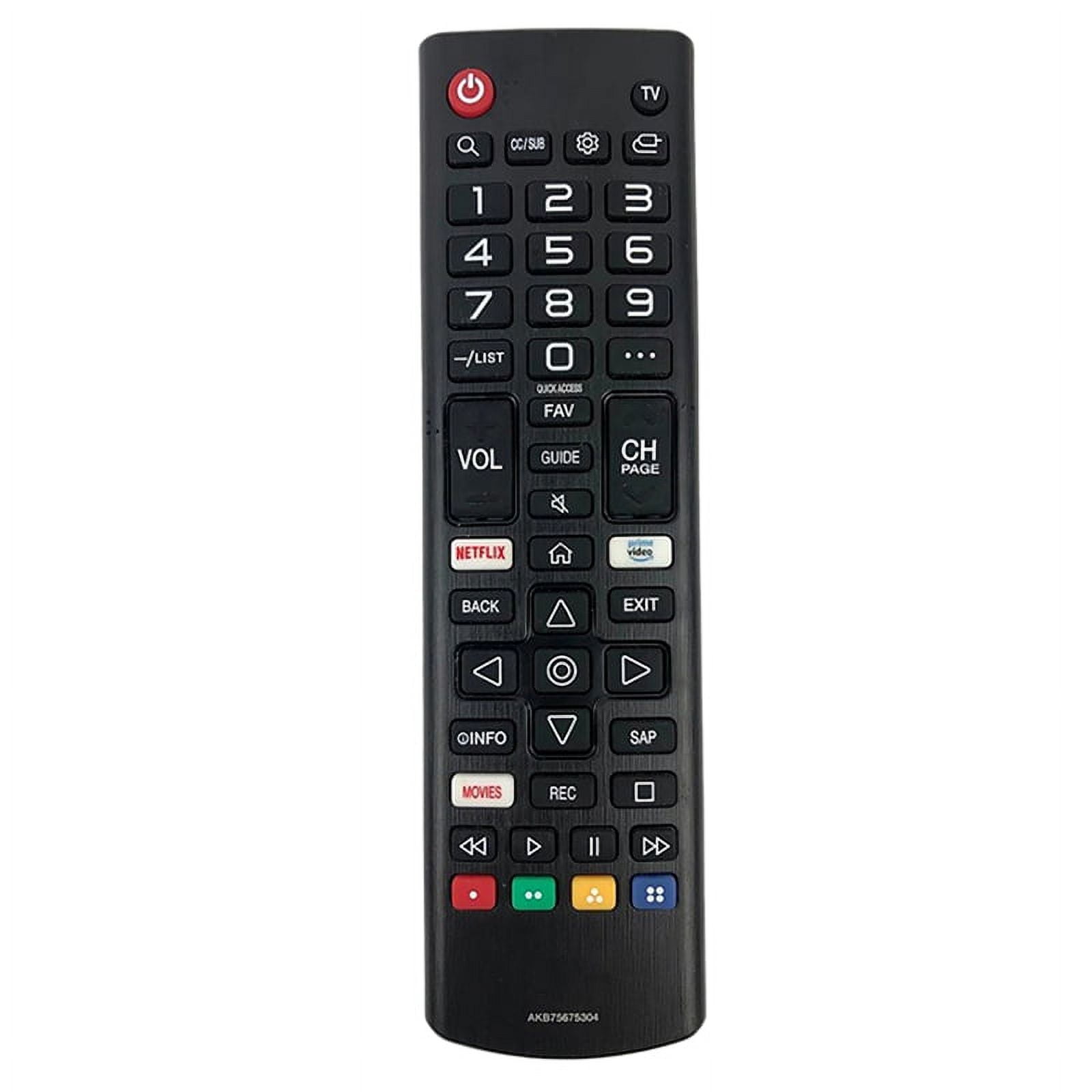 AKB75675304 Replacement Remote Control for LG TV AKB75675311