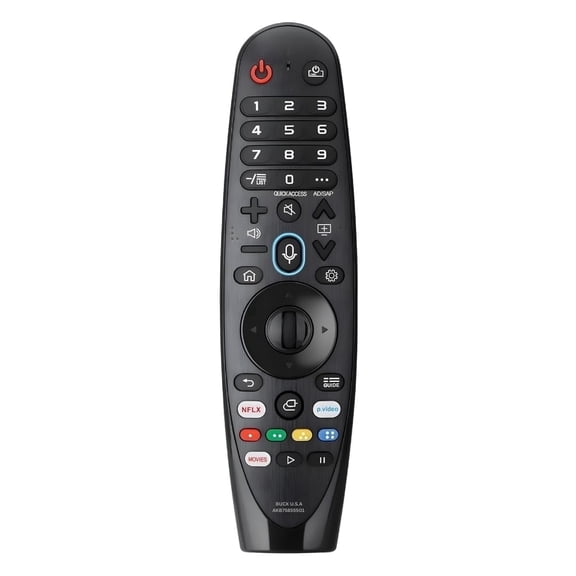 AKB75855501 LG Magic Remote Control Replacement - Easy Setup, Voice Control, Shortcut Keys - Works with LG OLED, NanoCell, UHD, ThinQ & WebOS TVs (MR20GA MR21GA MR22GN MR23GN MR24GN)
