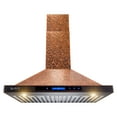 thumbnail image 1 of AKDY 30” Wall Mount Kitchen Range Hood Elegant Vine Design, 1 of 8