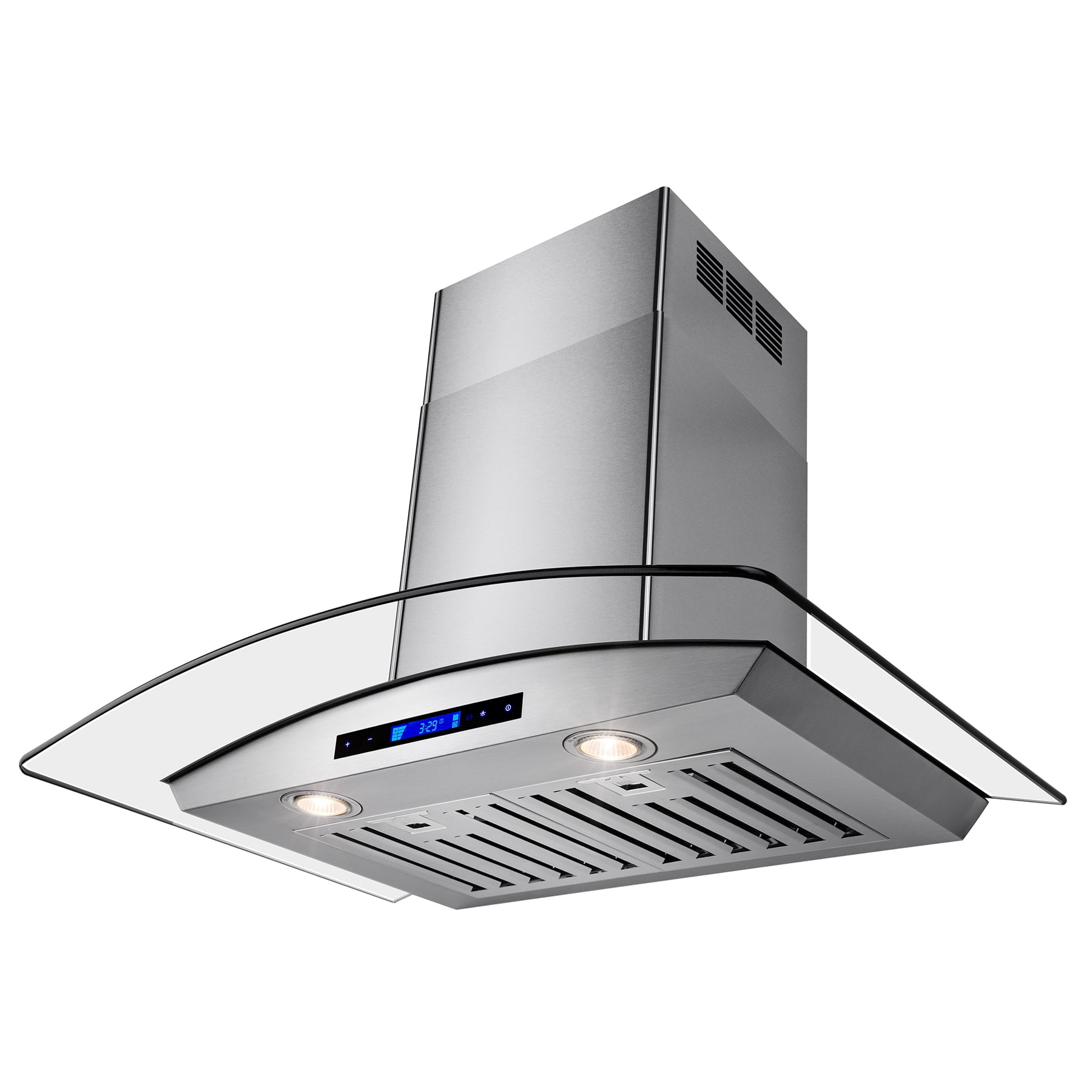 AKDY 30" Wall Mount Range Hood Stainless Steel Vent Hood with Remote