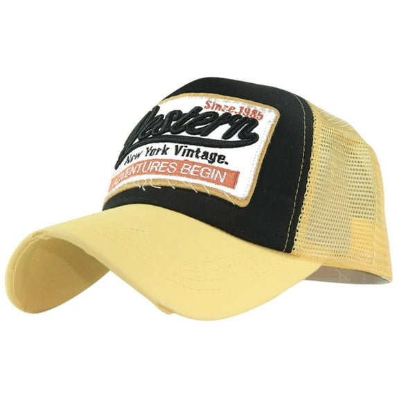 AKEGAMN Casual Mesh Embroidered Caps for Men and Women, Multicolor One Size