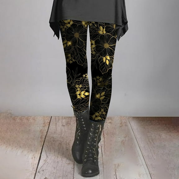 AKEGAMN Full Length Fashion Soft Vacation Leggings Deep Green Gray Green, Purple S-3XL