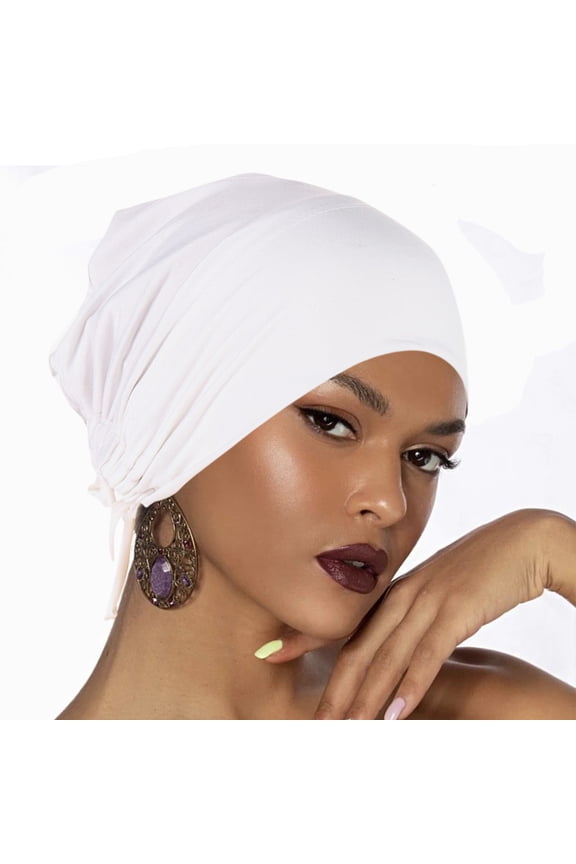 Women Printed Square Scarf Kerchief Neck Scarf Fashion Accessory, White One Size