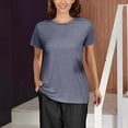 thumbnail image 1 of AKEGAMN Women's Post Surgery Tear Away 3/4 Sleeve Chemo Port Shirt, Gray S-XXL, 1 of 4